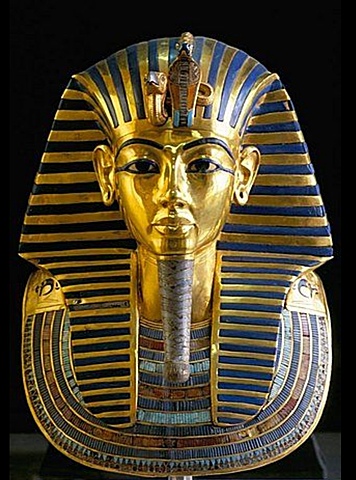 Gli egizi: la maschera di Tutankhamon