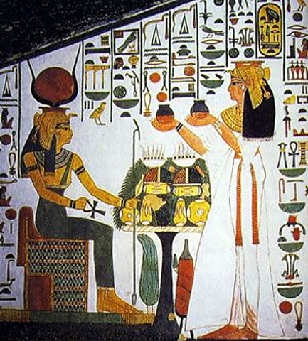 Gli egizi: le pitture parietali, su papiro e i rilievi