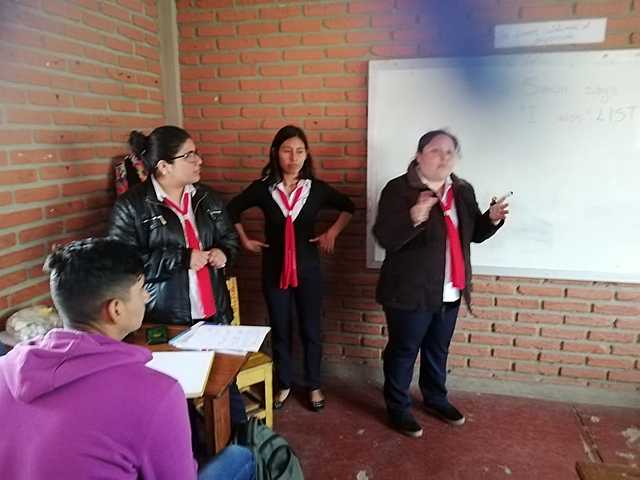 Communitary educational practice.