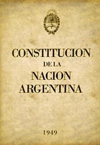 Sanción de la Constitución nacional