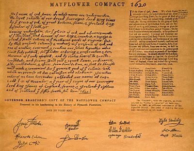 Mayflower/Plymouth/Mayflower Compact