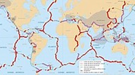 Timeline: Contribuciones a la Teoría de la Tectónica de Placas