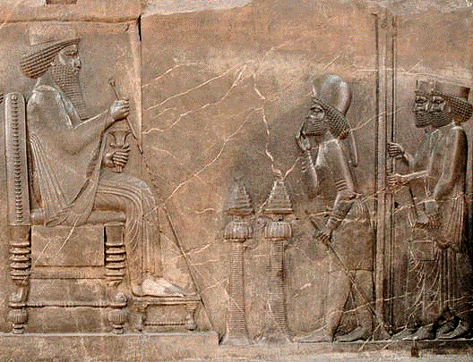 Art in Mesopotamia is influenced by others cultures from the East and West.