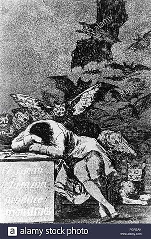 El sueño de la razón produce monstruos, Goya.