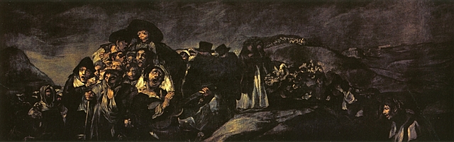 La romería de San Isidro, Goya.