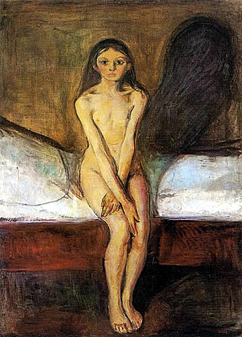 Edvard Munch-Pubertad