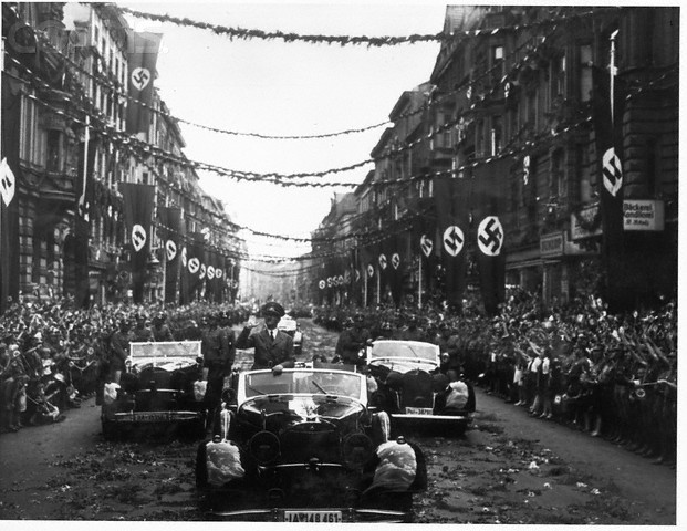 Germany invades France, Holland, Belgium, Luxemburg.