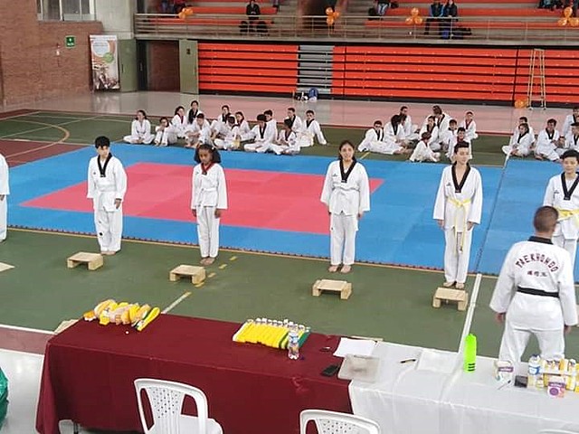 Sofia aprendiendo a defenderse