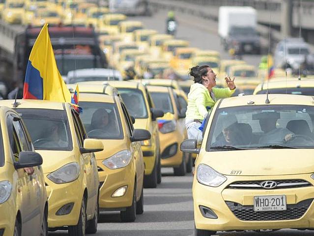 Manifestaciones de taxistas