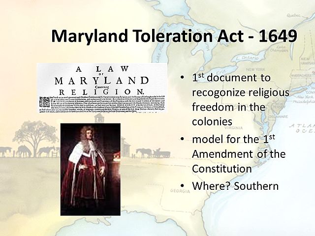 Maryland Toleration Act