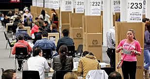 Elecciones Continúan en Barranquilla