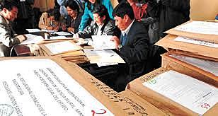 ELECCIÓN DE JUECES DE PAZ POR PRIMERA VEZ