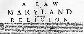 Maryland Toleration Act