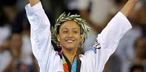 Atenas 2004. Iridia Salazar bronce