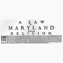 Maryland Toleration Act