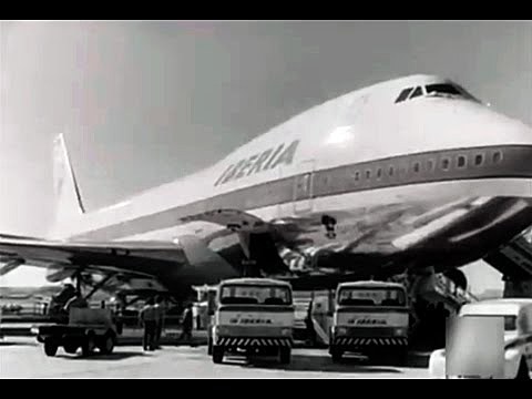 Primer servicio regular con el Boeing 747