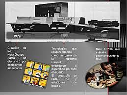 Creación de los NewsGroups (foros de discusión) por estudiantes estadounidenses.