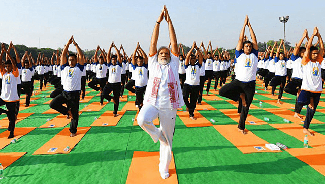 Día Internacional del Yoga. Año 2014 d. c.