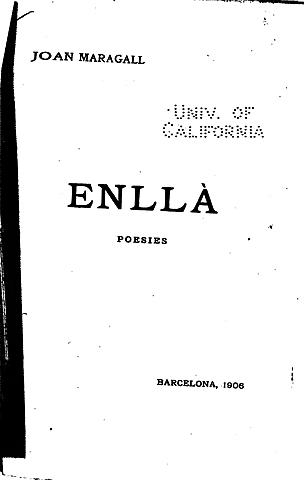 Enllà (Jona Maragall)