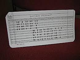 Programación con tarjetas perforadas