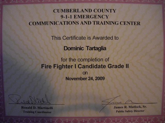 Graduated Part 1of Fire School