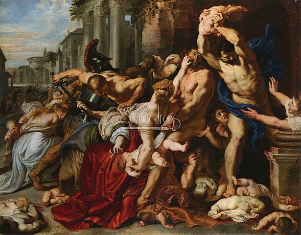 La massacre dels innocents, Rubens
