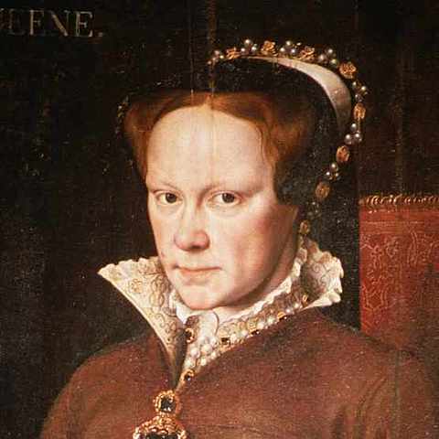 Mary Tudor died
