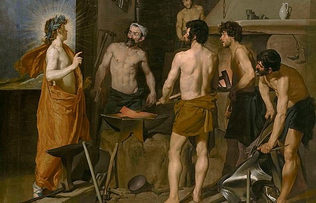 La fragua de Vulcano. Diego Velázquez