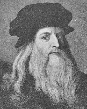 In 1452, Leonardo da Vinci was born.