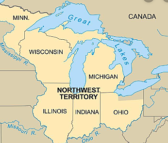 Michigan becomes part of Northwest Territory