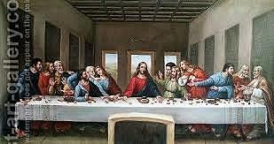 Leonardo da Vinci painted the Last Supper.