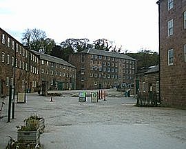 Construcción del Molino Cromford