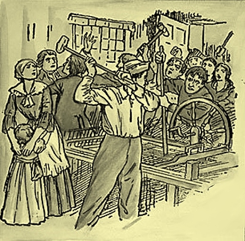 Primeros signos de malestar social contra la revolución industrial