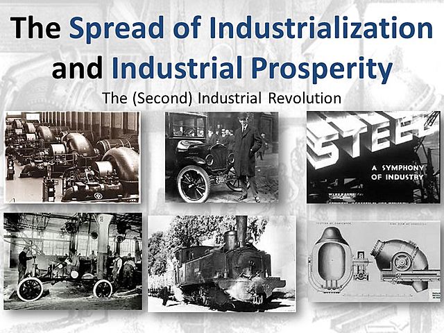 Comienza la segunda revolución industrial