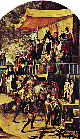 The inquisition was used to reinforce Catholic doctrine
