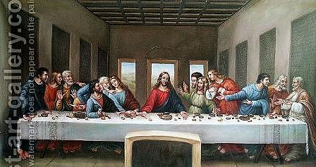 Leonardo da Vinci painted the Last Supper