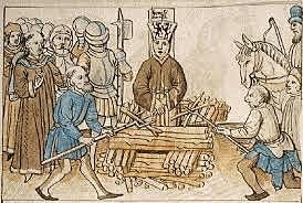 Jan Huss was burned at the stake for being a heretic