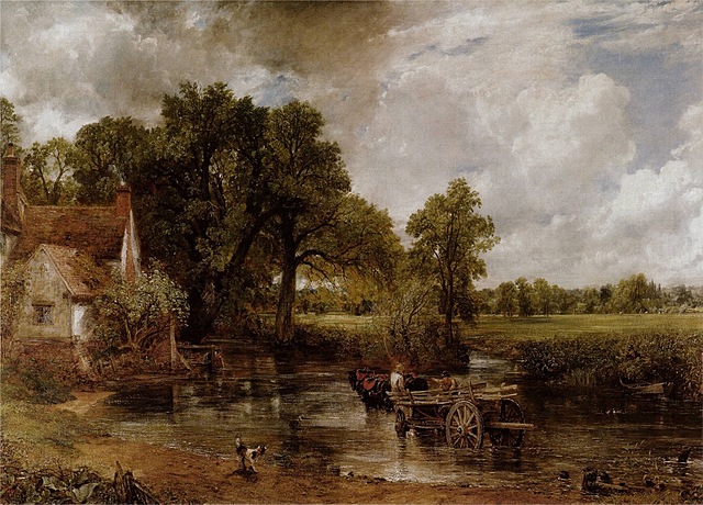 El carro de heno de John Constable