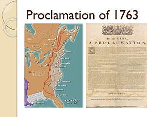 The Proclamation of 1763