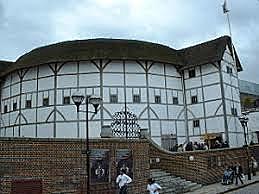 Globe theatre is built