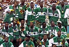 Nigeria wins the 1996 Summer Olympics Football Tournament