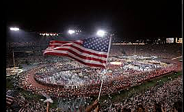 The US hosts 1996 Summer Olympics in Atlanta, Georgia