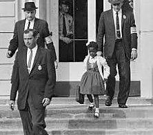 Ruby Bridges goes to school