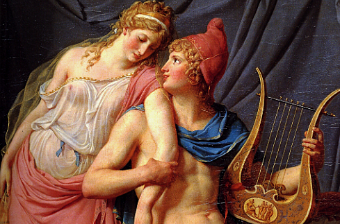 Menelus finds that Helen has disappeared