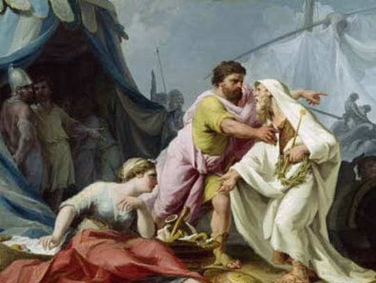 Chryseis's Father prays to Apollo