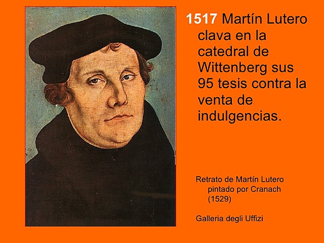 Martín Lutero.