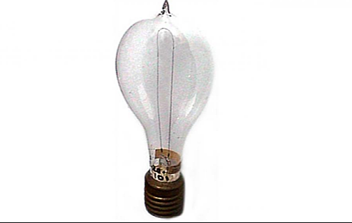 Thomas Edison invents the light bulb