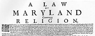Maryland Toleration Act