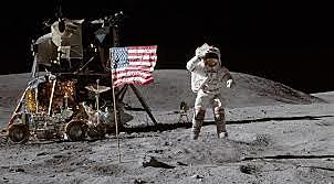 EL HOMBRE LLEGA A LA LUNA. Armstrong y Aldrin