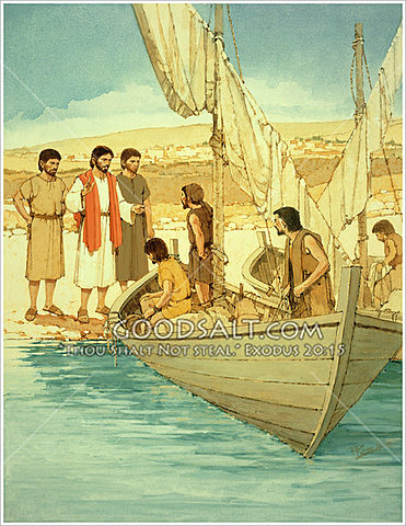 Jesus Calls his First Disciples